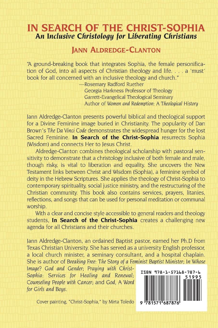 Rückseitencover In Search of the Christ-Sophia