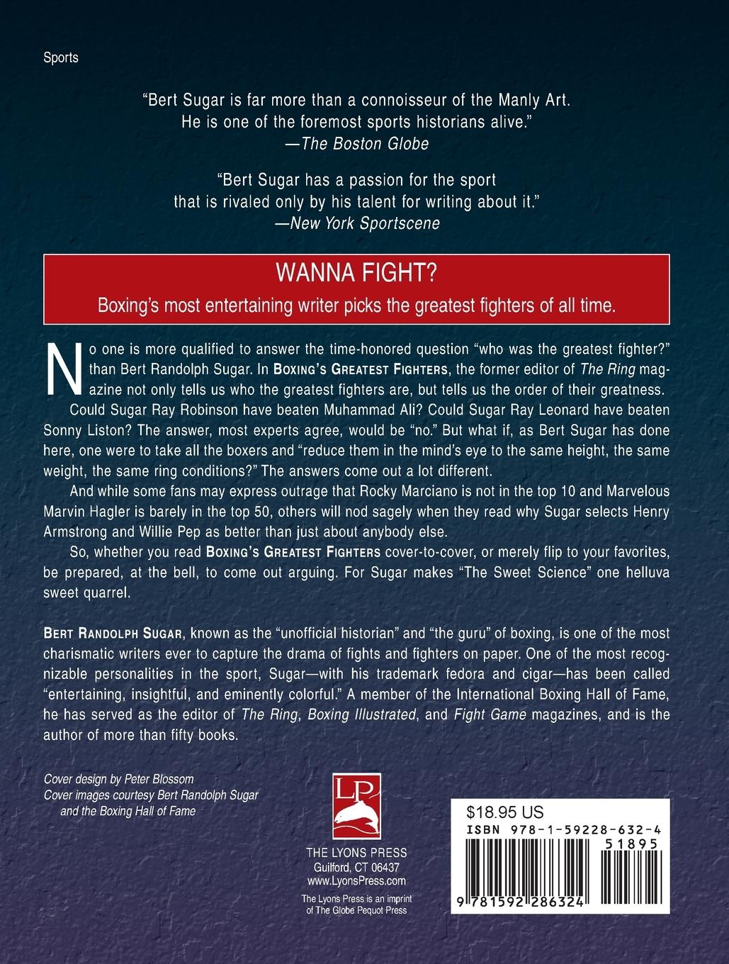 Rückseitencover Boxing's Greatest Fighters
