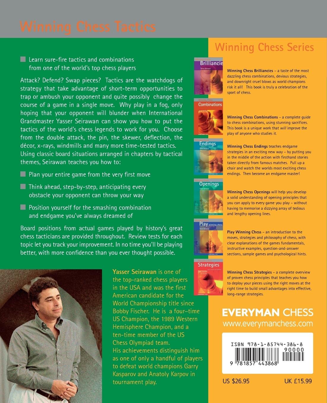 Rückseitencover Winning Chess Tactics, revised edition