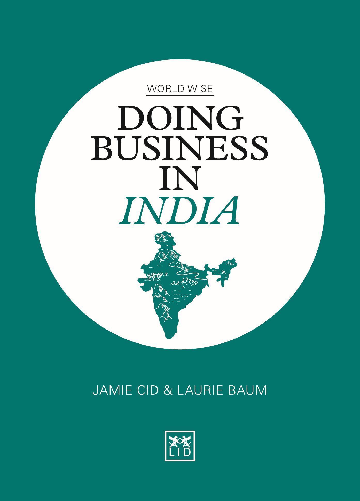 Vorderes Coverbild Doing Business in India