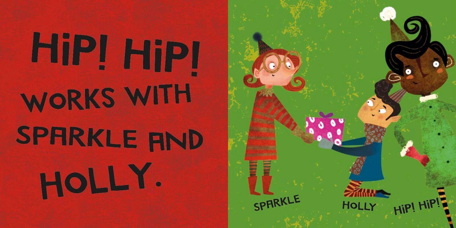 Beispielinhalt (Bild) Hip! Hip! Hooray! Santa!