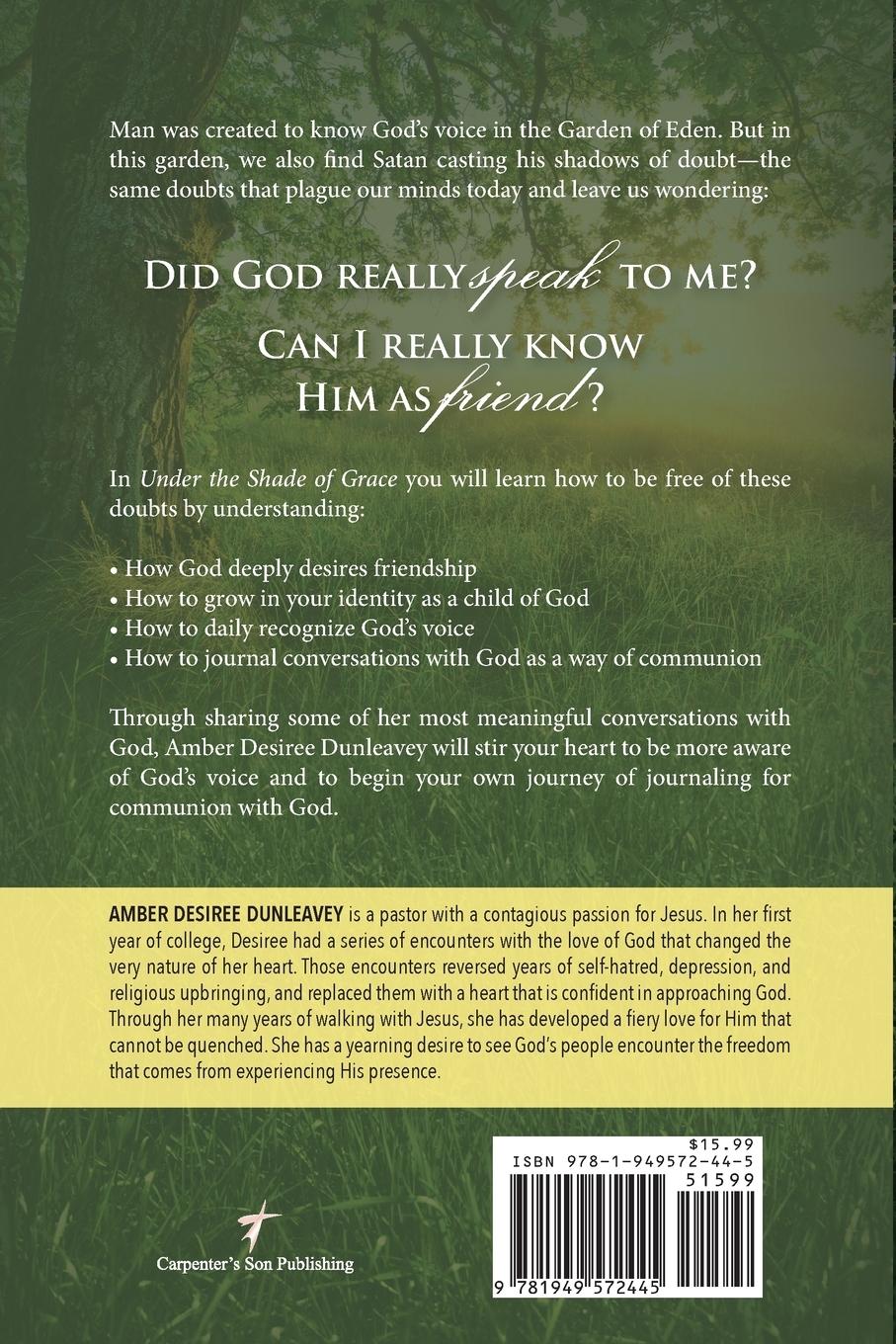 Rückseitencover Under the Shade of Grace