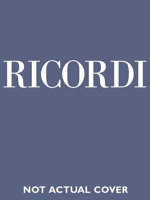 Vorderes Coverbild Tito Manlio, RV 738: Ricordi Opera Vocal Score Series