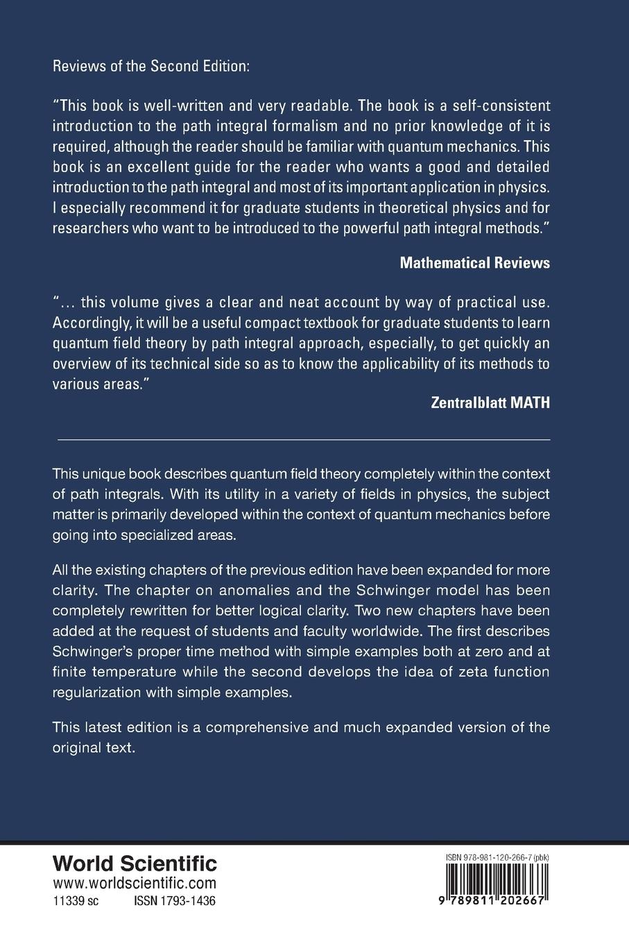 Rückseitencover FIELD THEORY (3RD ED)