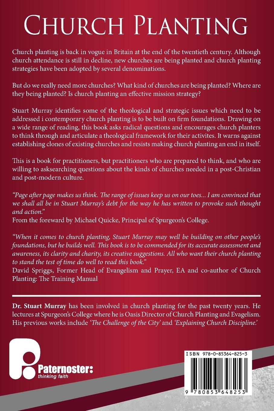 Rückseitencover Church Planting
