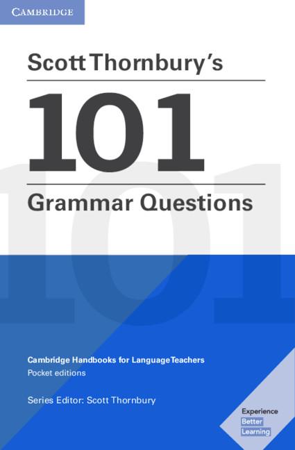 Vorderes Coverbild Scott Thornbury's 101 Grammar Questions Pocket Editions