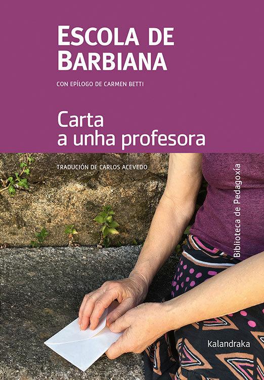 Vorderes Coverbild Carta a unha profesora