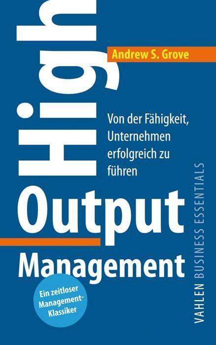 Vorderes Coverbild High Output Management