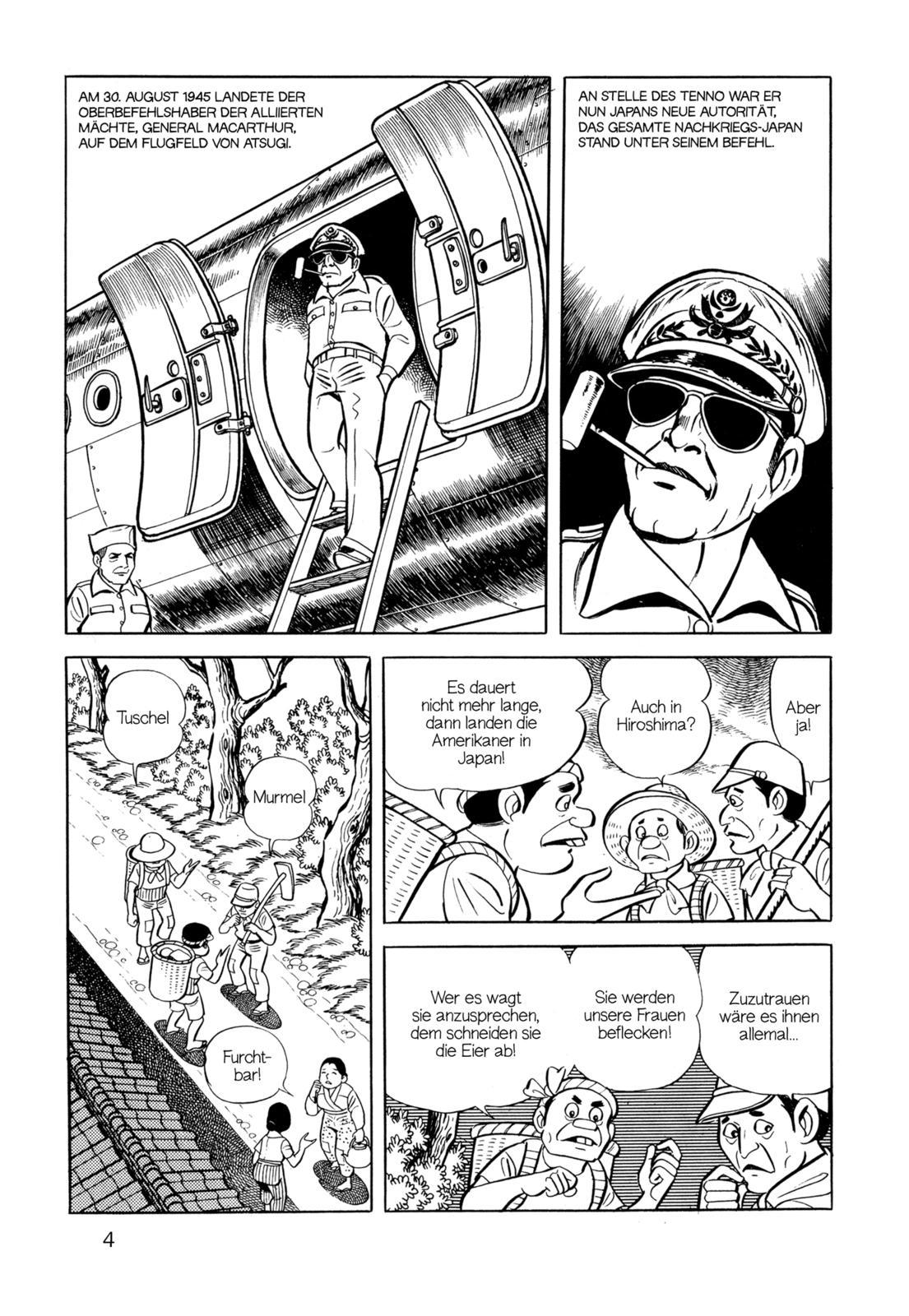 Beispielinhalt (Bild) Barfuß durch Hiroshima 04. Hoffnung