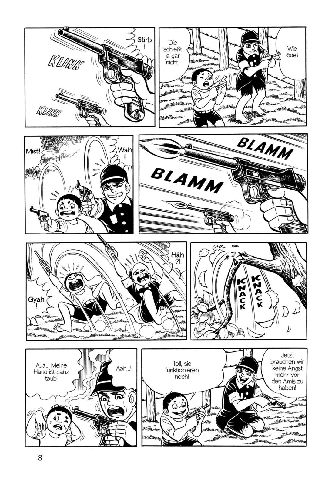 Beispielinhalt (Bild) Barfuß durch Hiroshima 04. Hoffnung