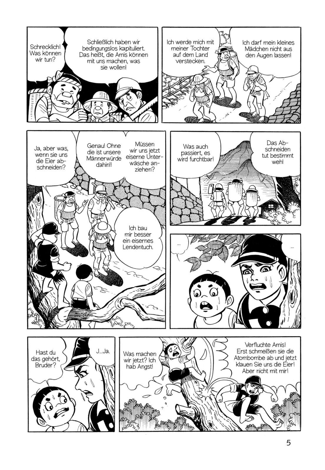 Beispielinhalt (Bild) Barfuß durch Hiroshima 04. Hoffnung