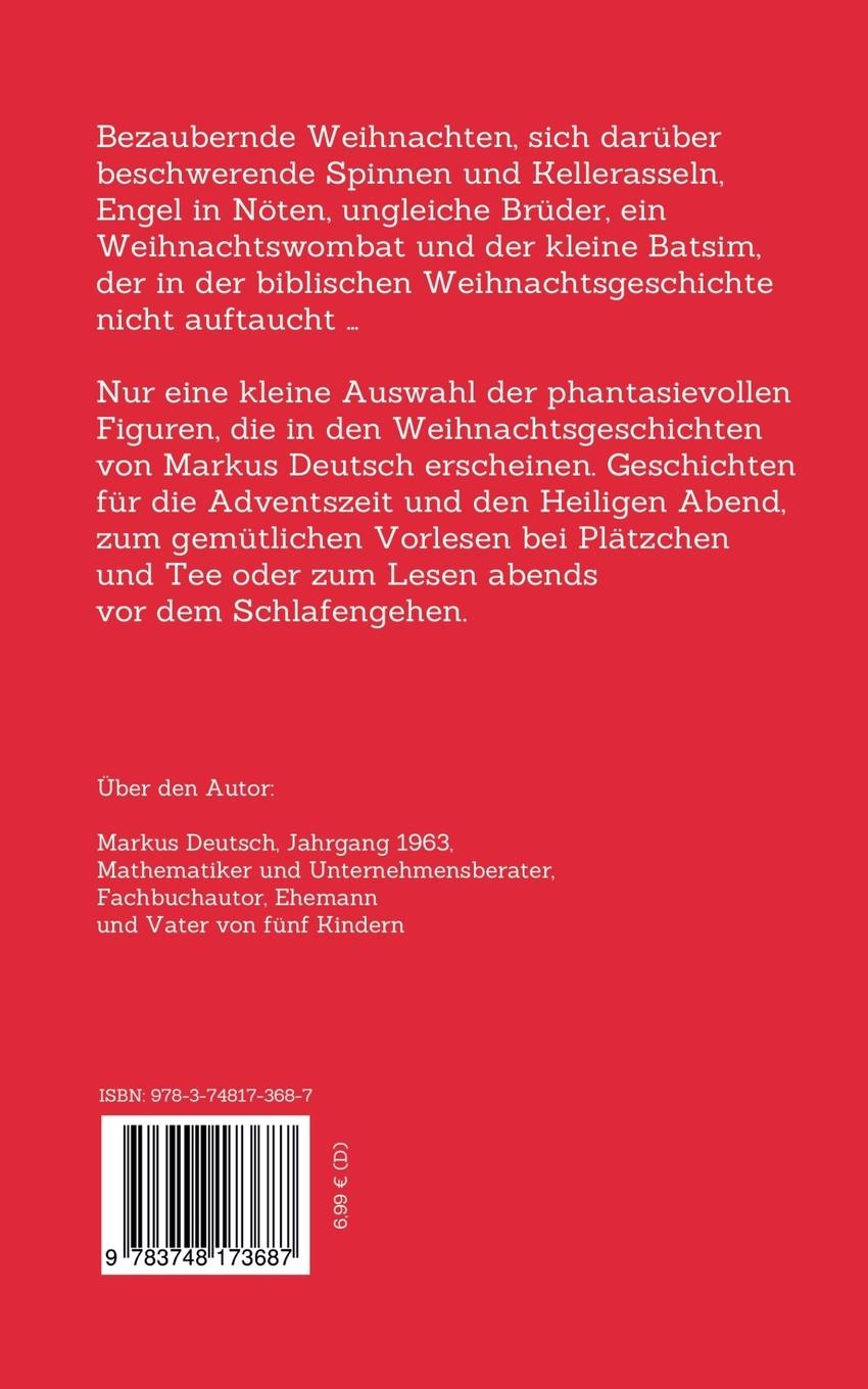 Rückseitencover Vor- und Weihnachtliches zum Vor- und Lesen