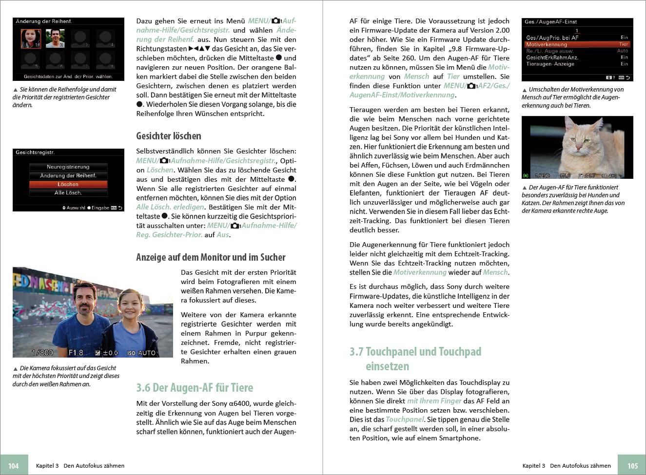 Beispielinhalt (Bild) Sony A6400