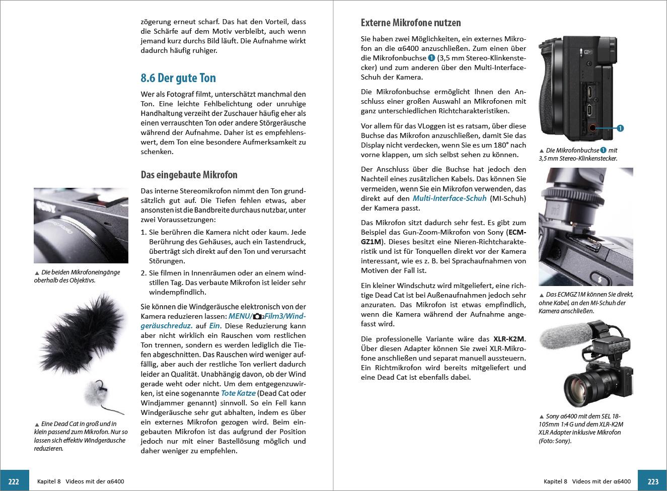 Beispielinhalt (Bild) Sony A6400