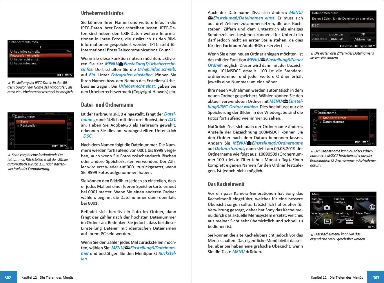 Beispielinhalt (Bild) Sony A6400