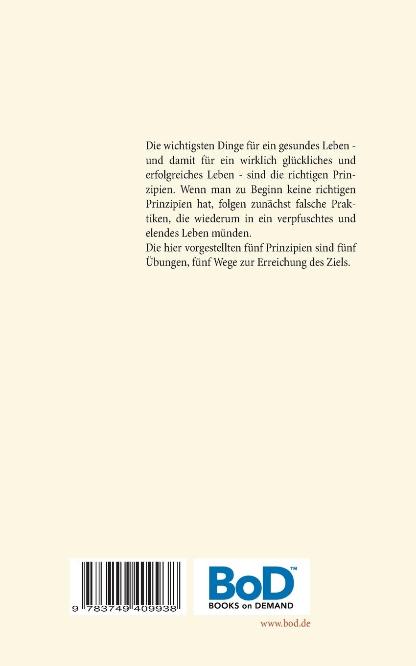 Rückseitencover Wie man glücklich wird
