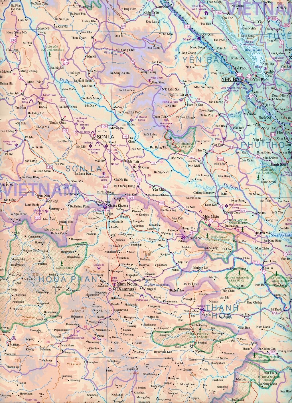 Beispielinhalt (Bild) Vietnam 1 : 900 000