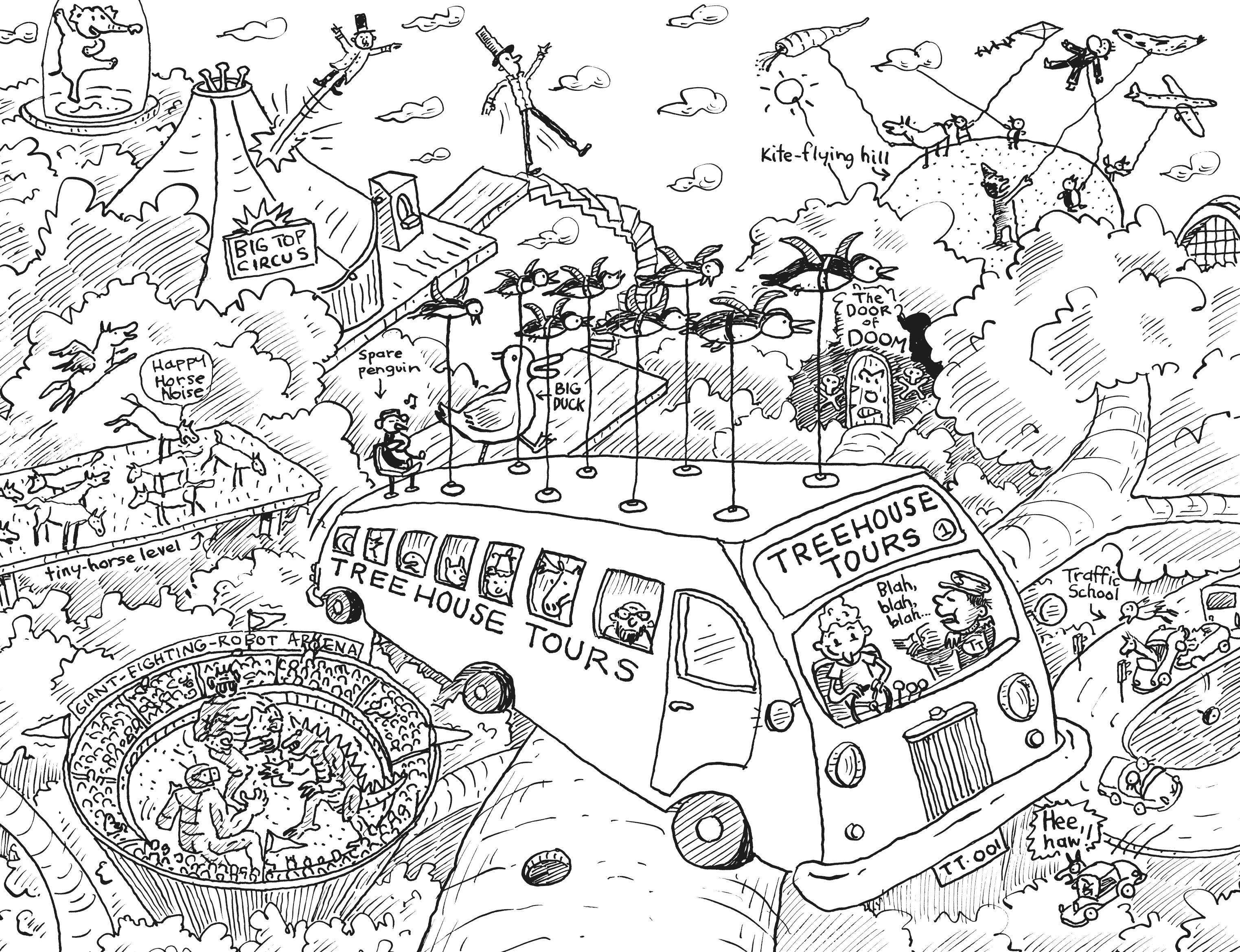 Beispielinhalt (Bild) The 117-Storey Treehouse