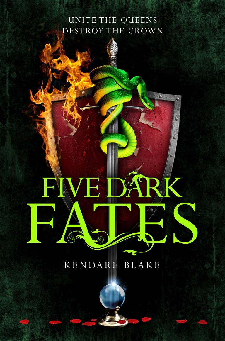 Vorderes Coverbild Five Dark Fates
