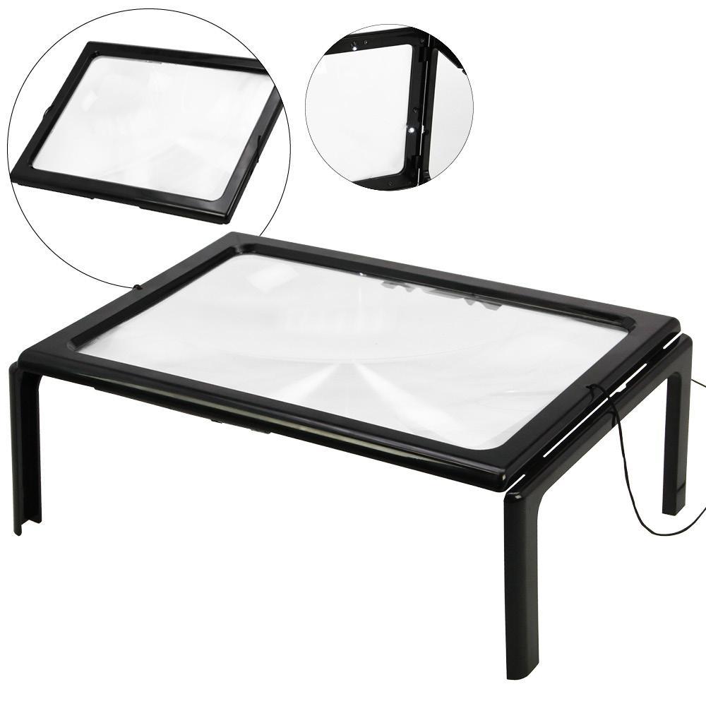 Vorderes Coverbild LED Flachlupe Handfrei