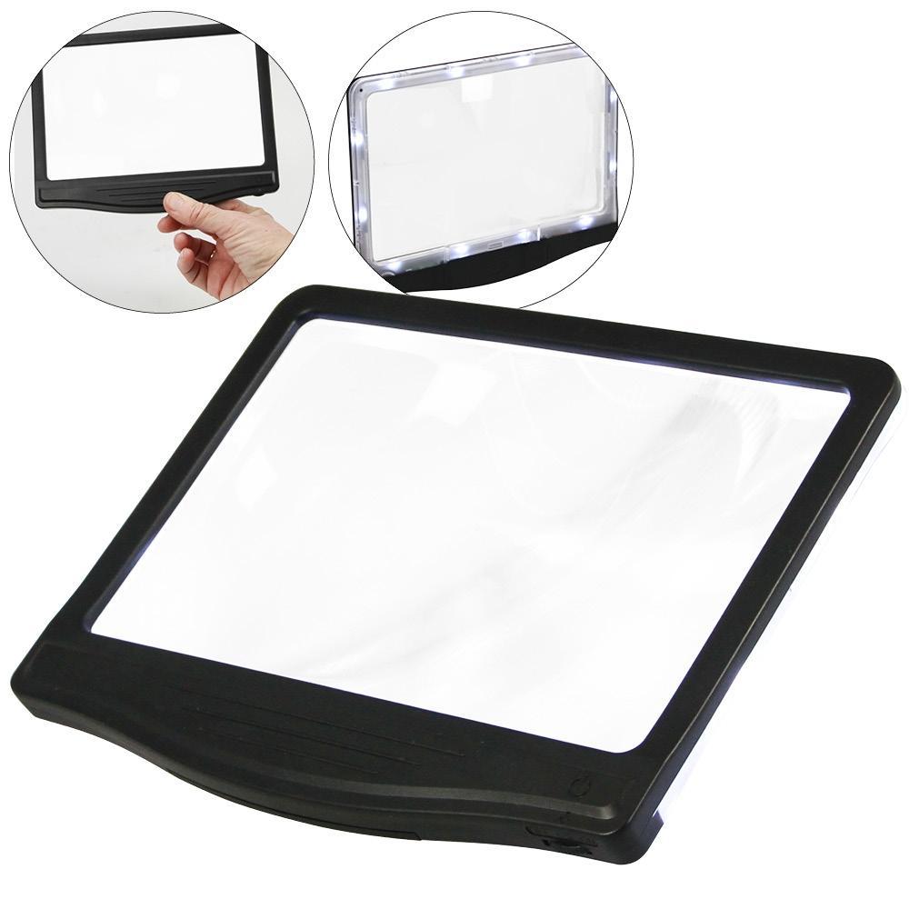 Vorderes Coverbild LED Flachlupe Profi
