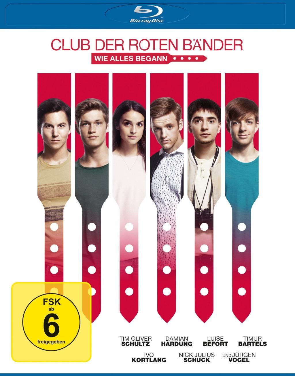 Vorderes Coverbild Club der roten Bänder - Wie alles begann