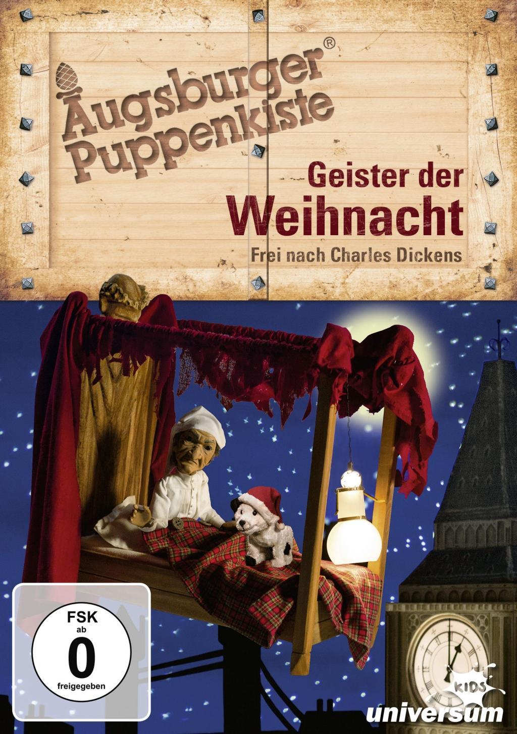 Vorderes Coverbild Augsburger Puppenkiste - Geister der Weihnacht