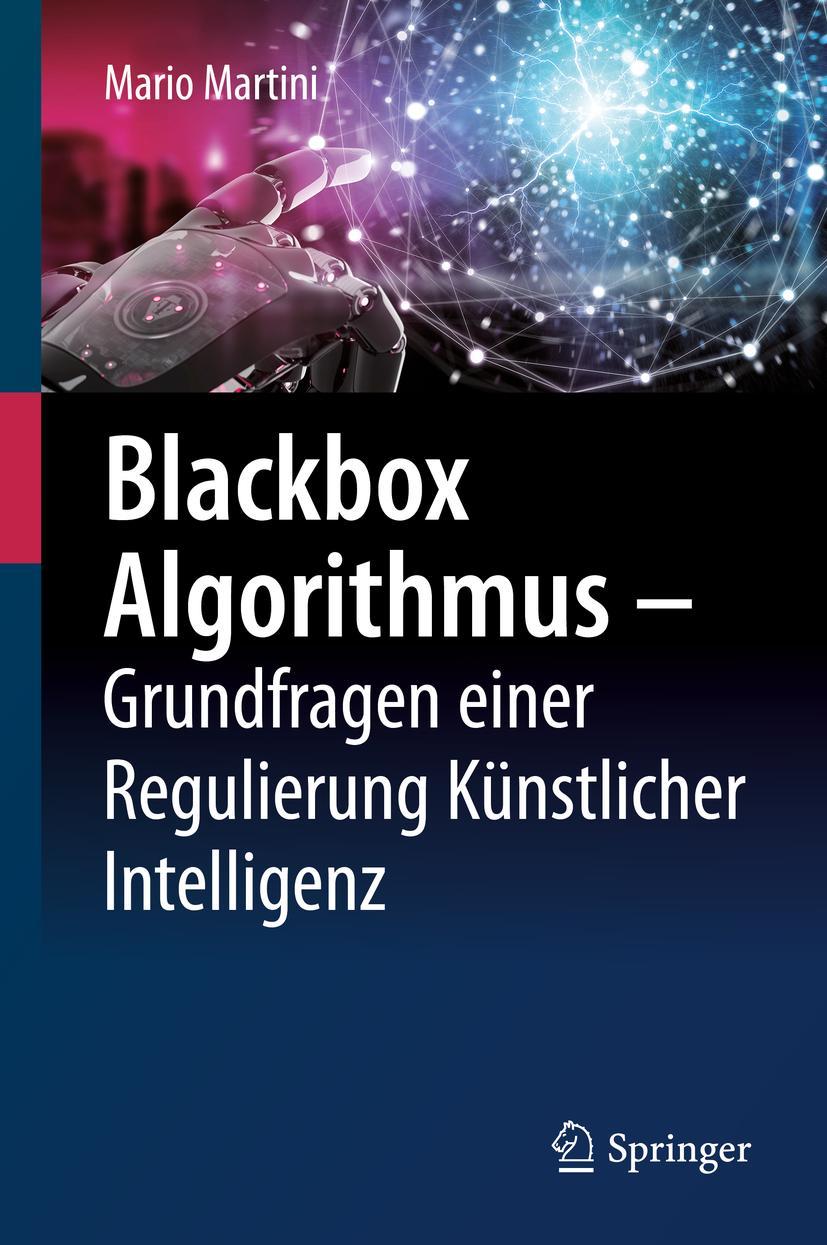 Vorderes Coverbild Blackbox Algorithmus - Grundfragen einer Regulierung Künstlicher Intelligenz