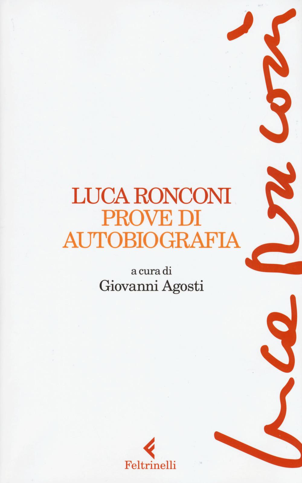 Vorderes Coverbild Prove di autobiografia