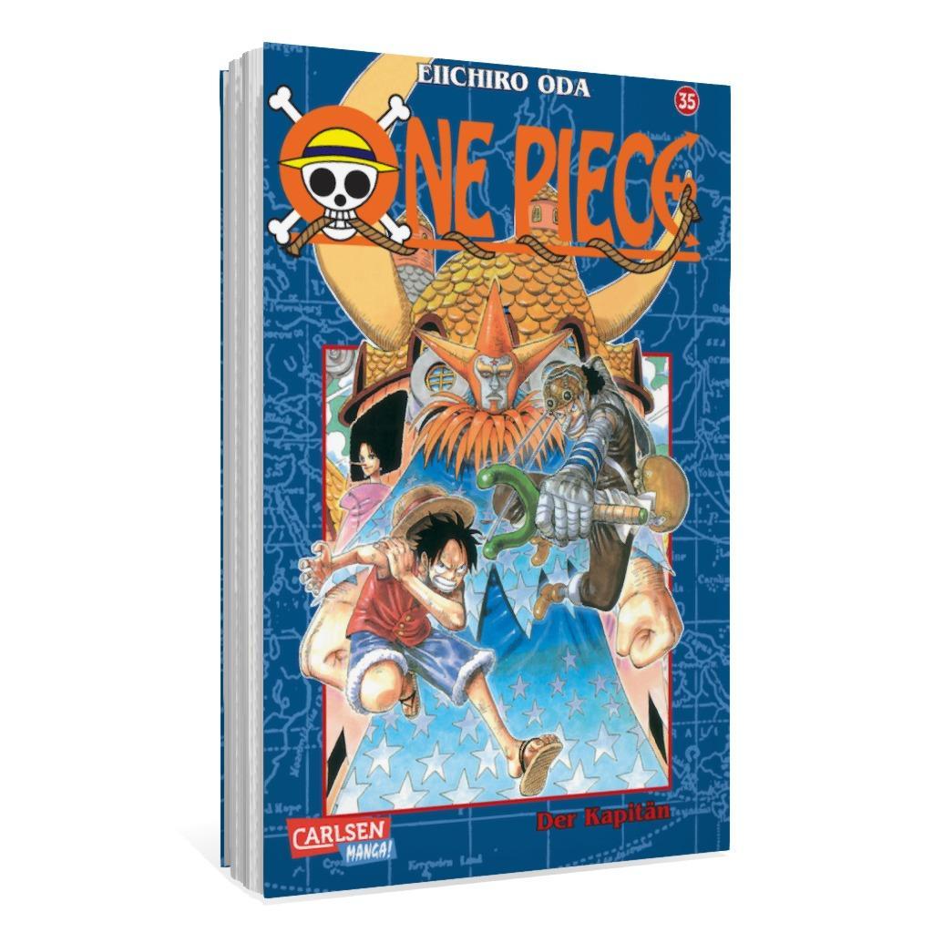 Beispielinhalt (Bild) One Piece 35. Der Kapitän