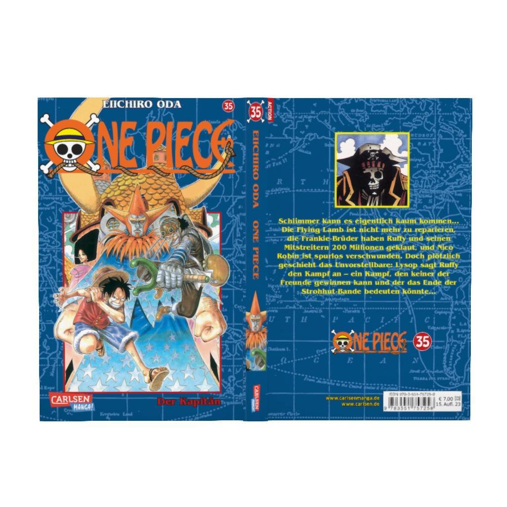 Beispielinhalt (Bild) One Piece 35. Der Kapitän