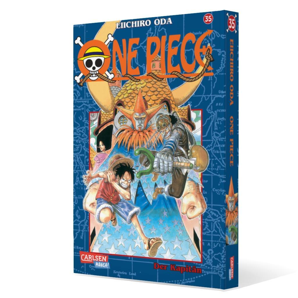 Beispielinhalt (Bild) One Piece 35. Der Kapitän