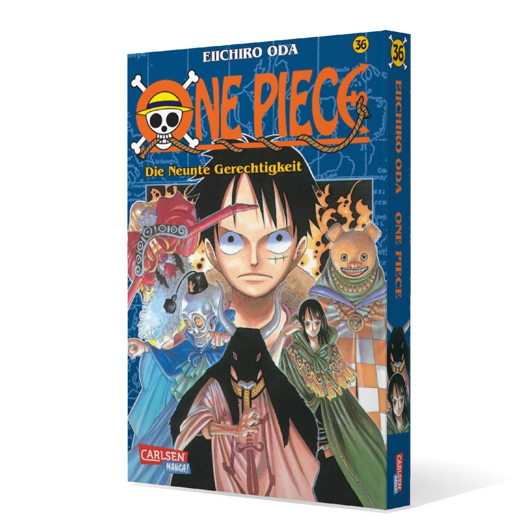 Beispielinhalt (Bild) One Piece 36. Die neunte Gerechtigkeit