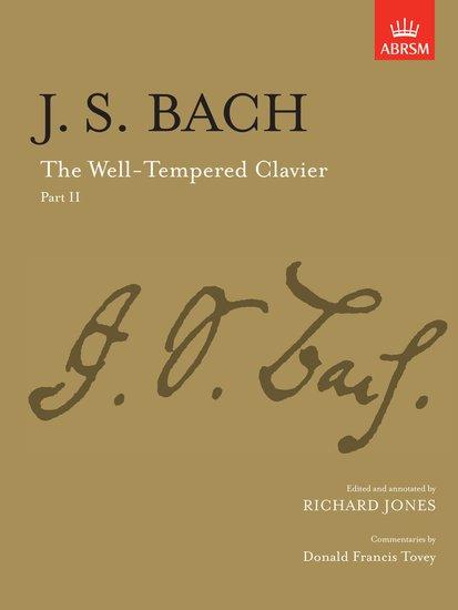 Vorderes Coverbild The Well-Tempered Clavier, Part II