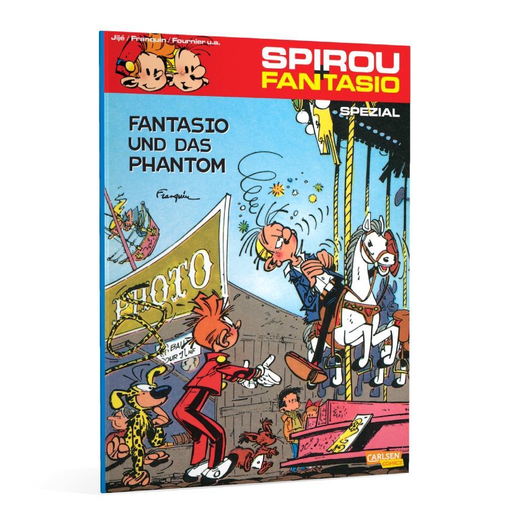 Beispielinhalt (Bild) Spirou und Fantasio Spezial. Fantasio und das Phantom