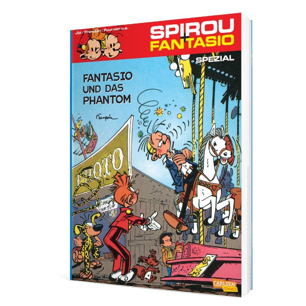 Beispielinhalt (Bild) Spirou und Fantasio Spezial. Fantasio und das Phantom