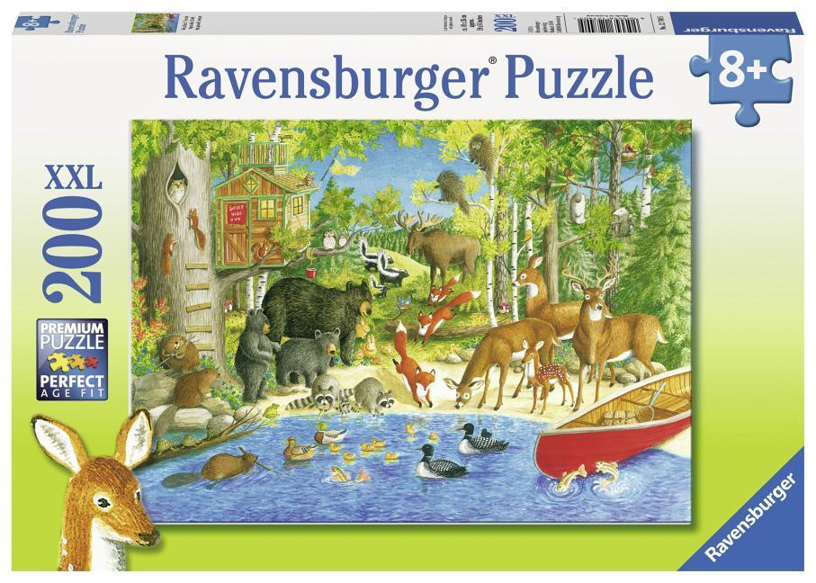 Vorderes Coverbild Woodland Friends 200 PC Puzzle