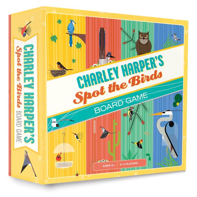 Vorderes Coverbild Charley Harper's Spot the Birds Board Game