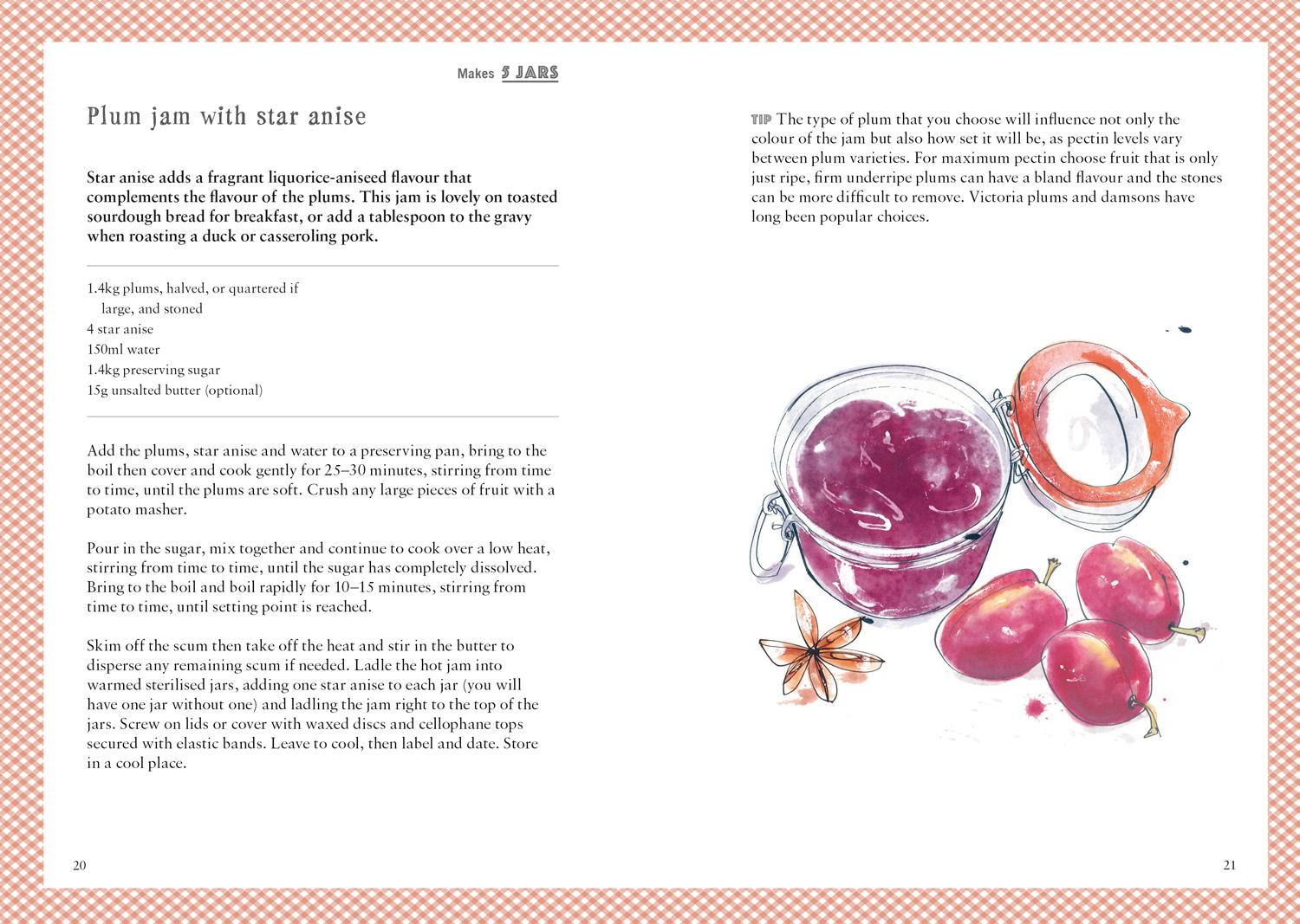 Beispielinhalt (Bild) The National Trust Book of Jam