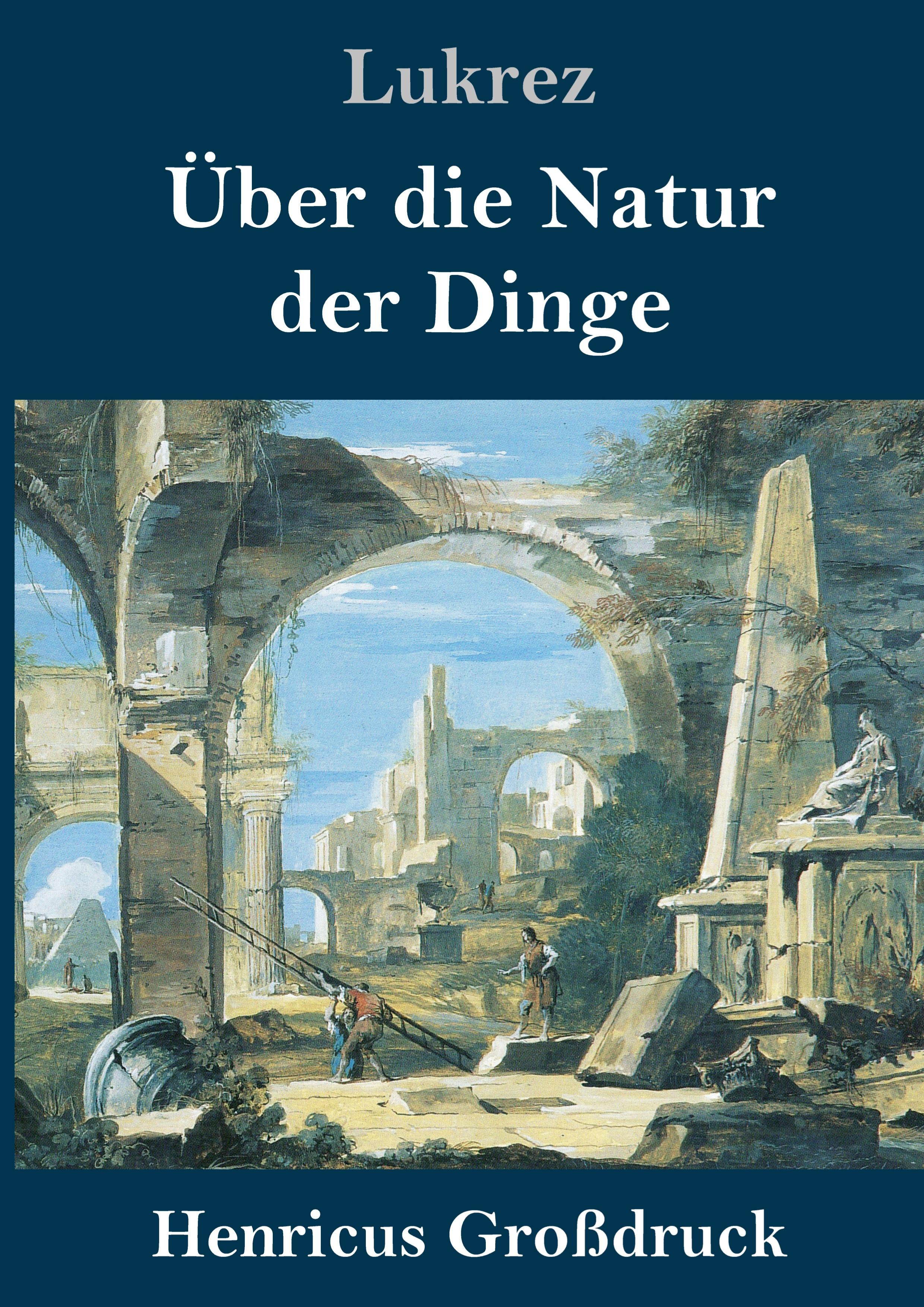 Vorderes Coverbild Über die Natur der Dinge (Großdruck)