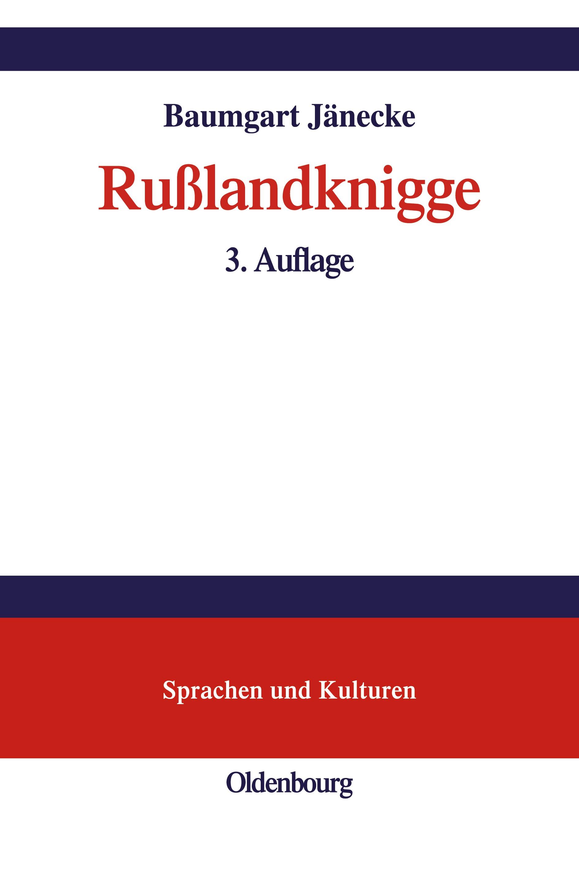 Vorderes Coverbild Rußlandknigge