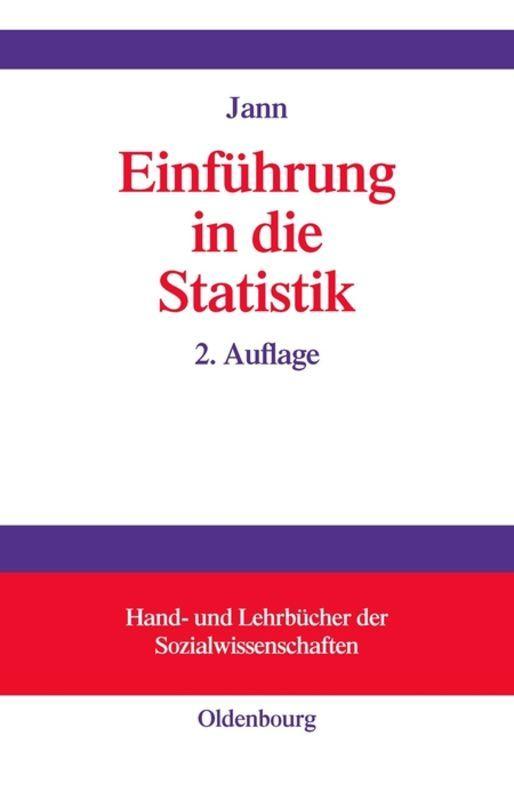 Vorderes Coverbild Einführung in die Statistik