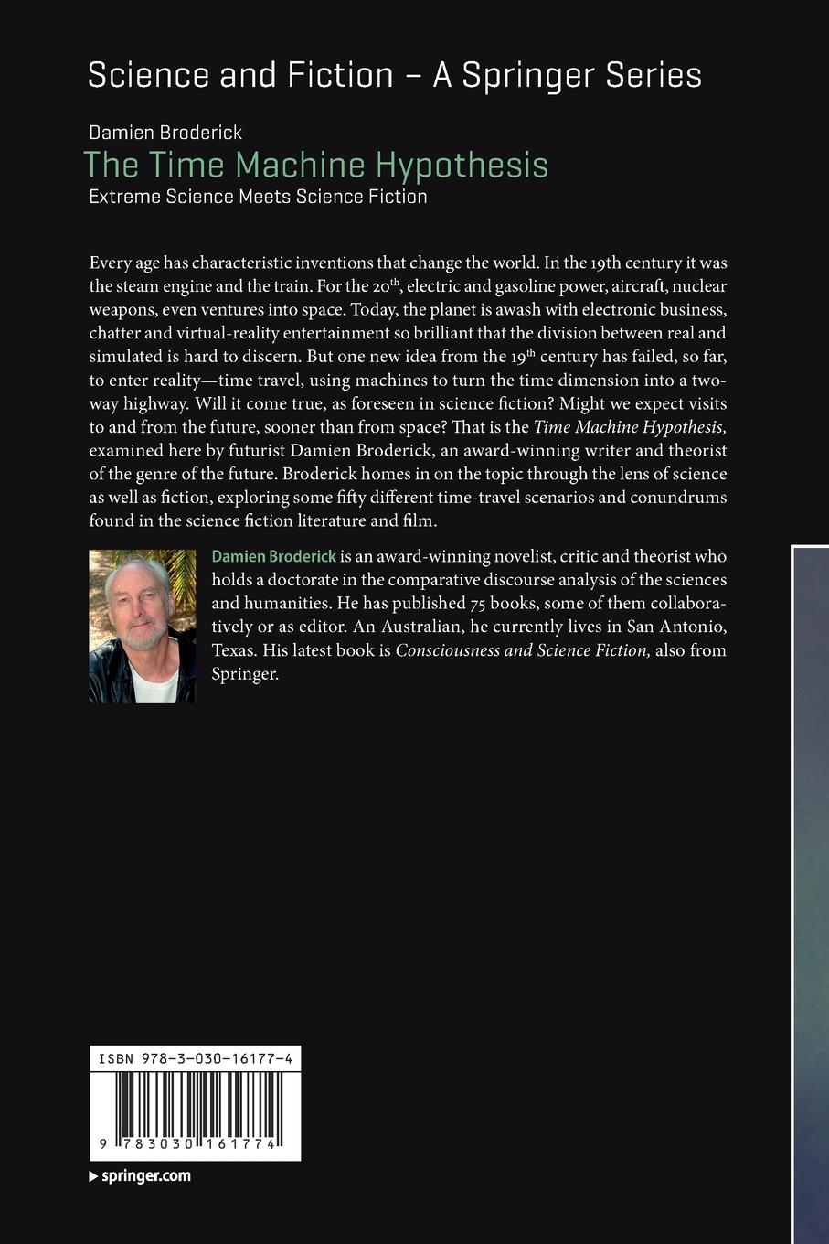 Rückseitencover The Time Machine Hypothesis