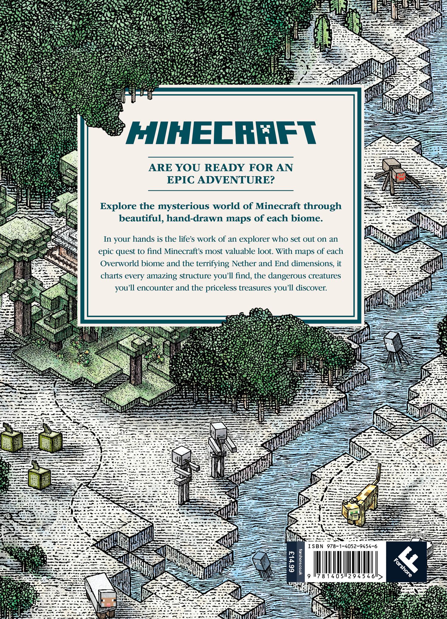 Rückseitencover Minecraft Maps