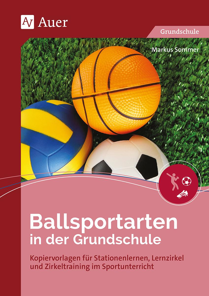 Vorderes Coverbild Ballsportarten in der Grundschule