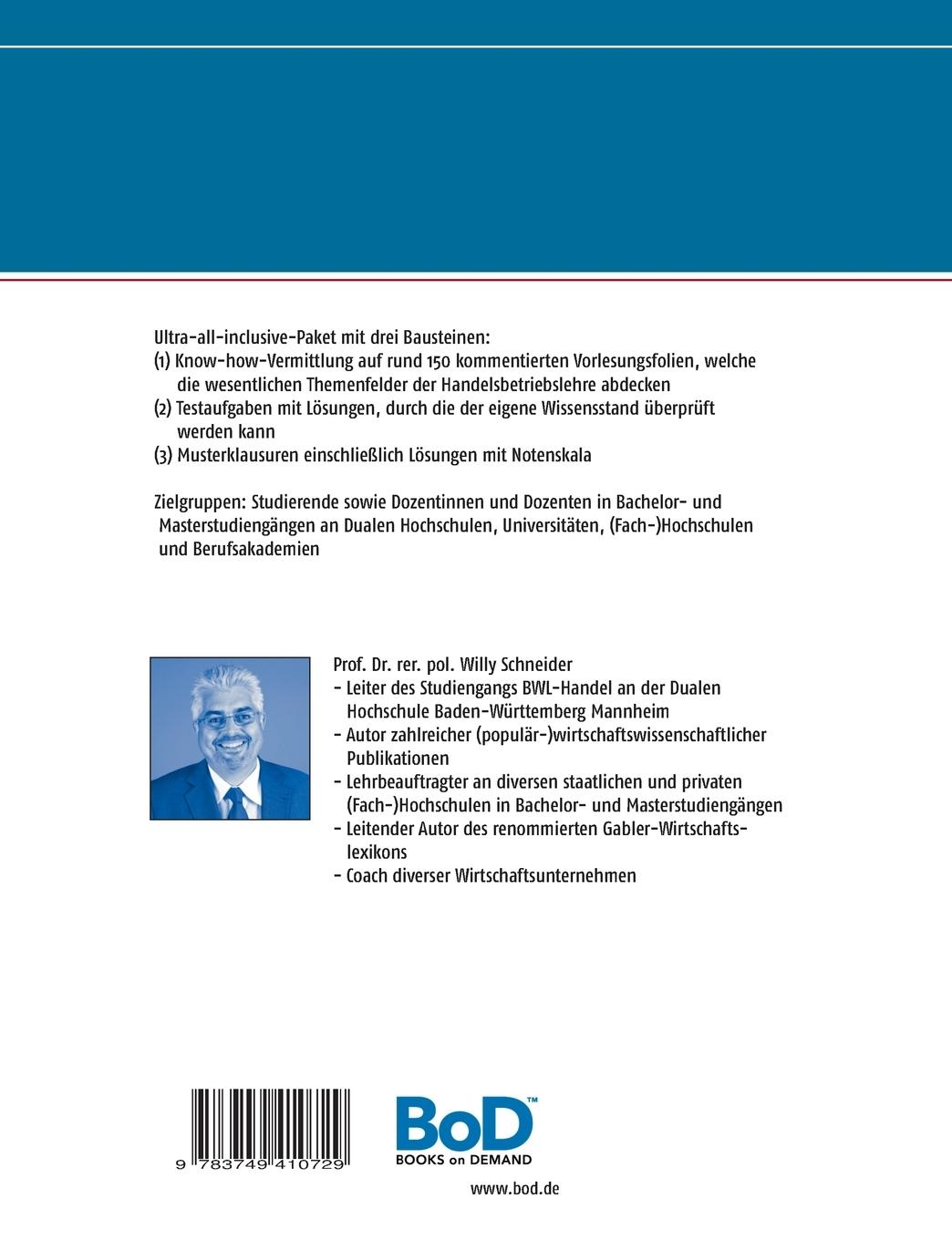 Rückseitencover Grundlagen der Handelsbetriebslehre ultra-all-inclusive