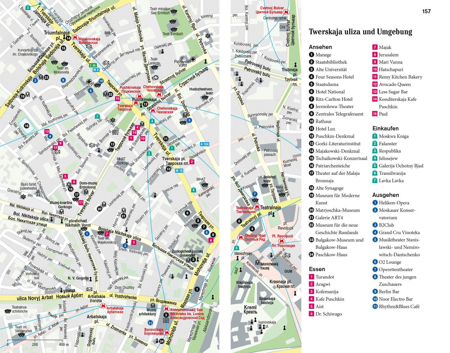 Beispielinhalt (Bild) DuMont Reise-Taschenbuch Moskau