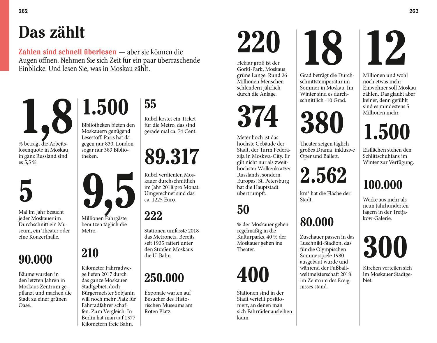Beispielinhalt (Bild) DuMont Reise-Taschenbuch Moskau