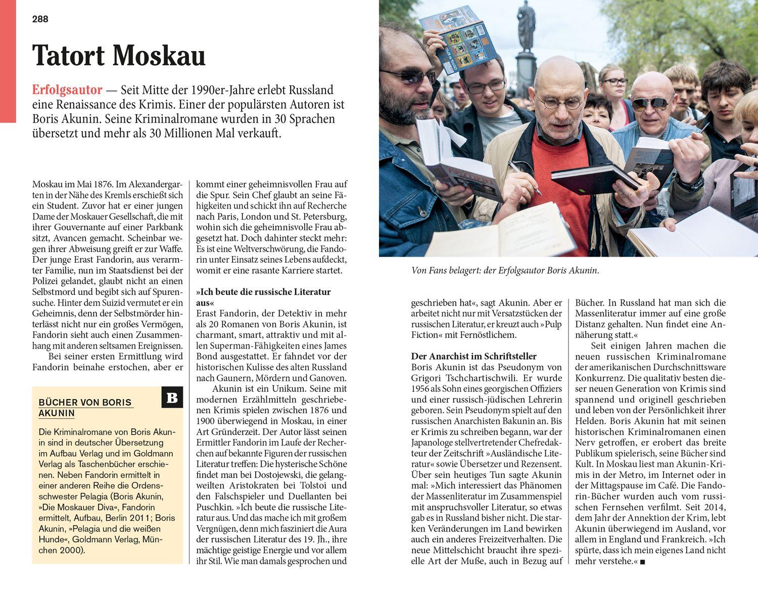 Beispielinhalt (Bild) DuMont Reise-Taschenbuch Moskau