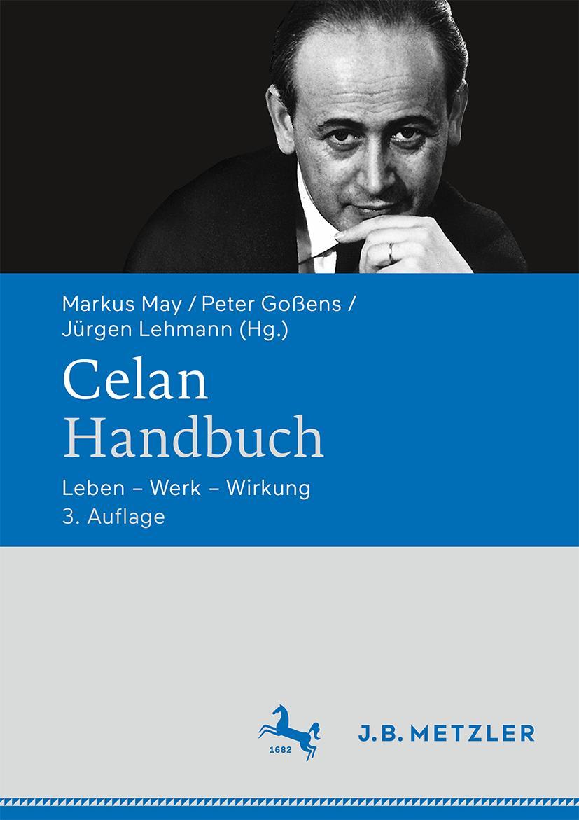 Vorderes Coverbild Celan-Handbuch